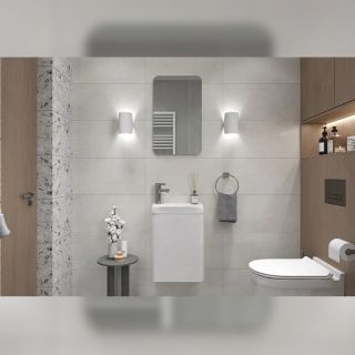 Зеркальный шкаф Velvex Klaufs, 40 см